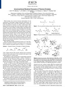 Selected Publications Radical Chemistry SSNP Group